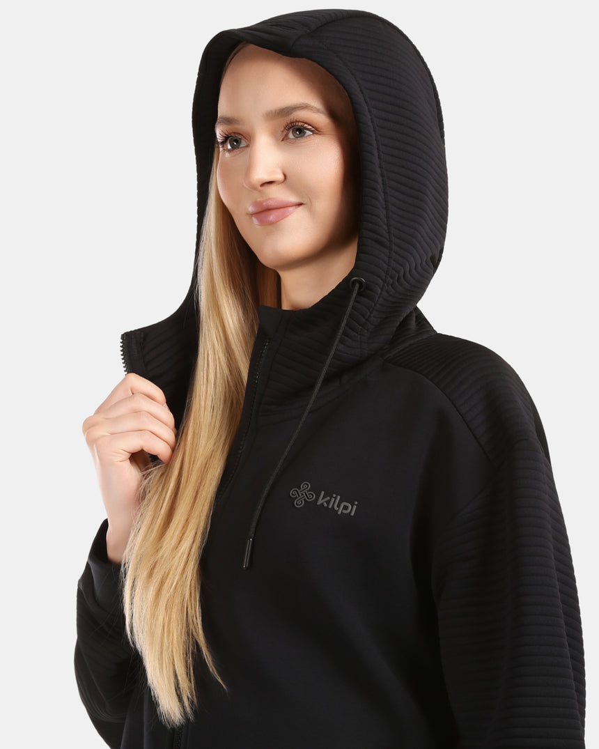 Sweat à capuche en coton pour femme Kilpi BAYA-W