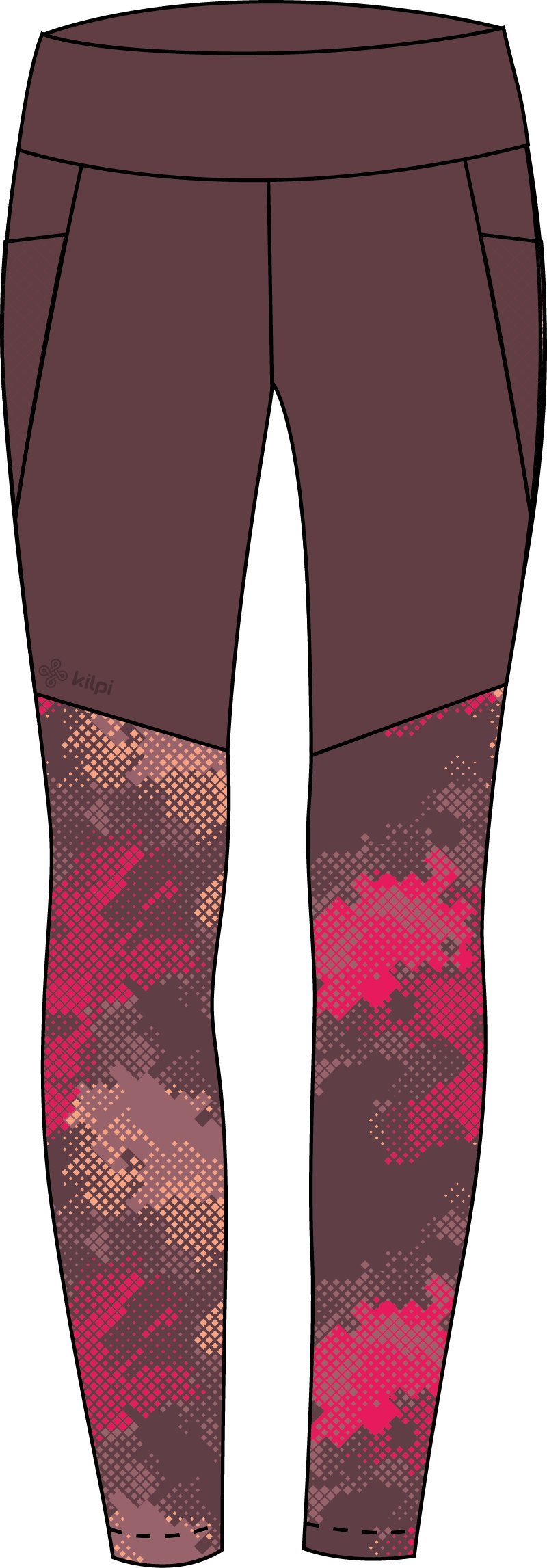 Legging fitness femme Kilpi LIGANO-W