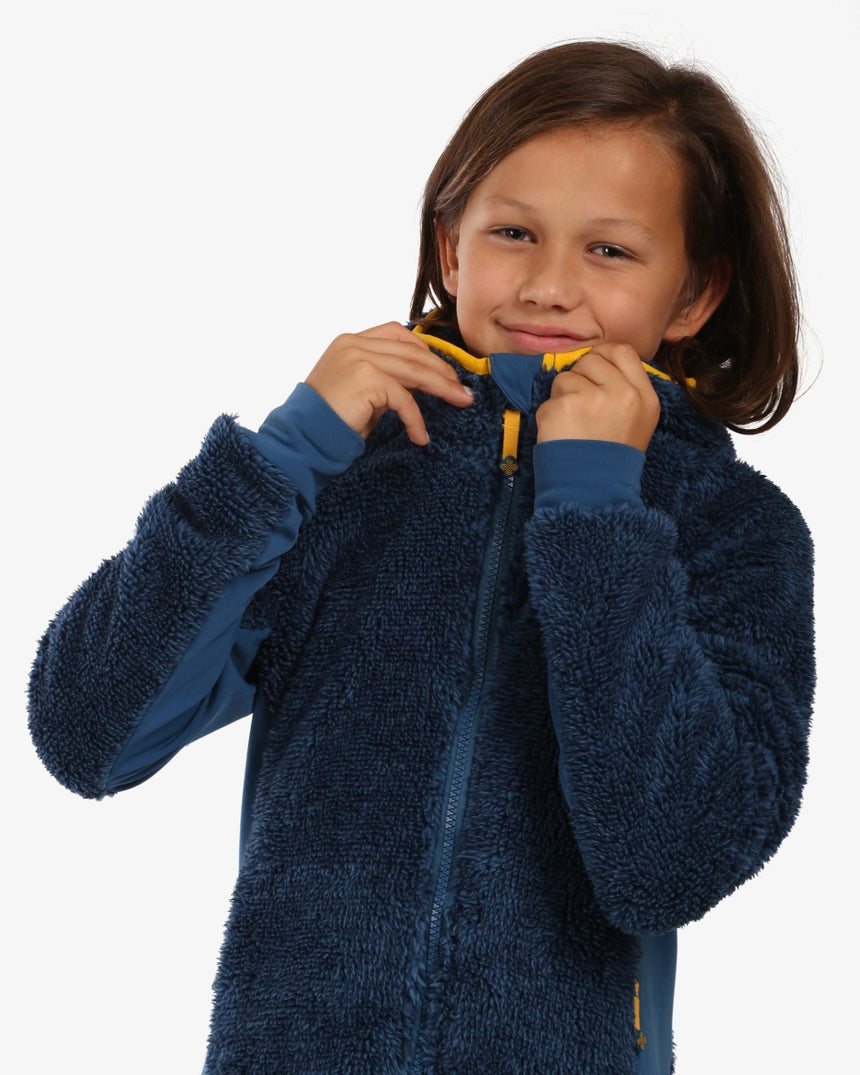 Sweat à capuche polaire poilu garçon Kilpi NORKA-JB