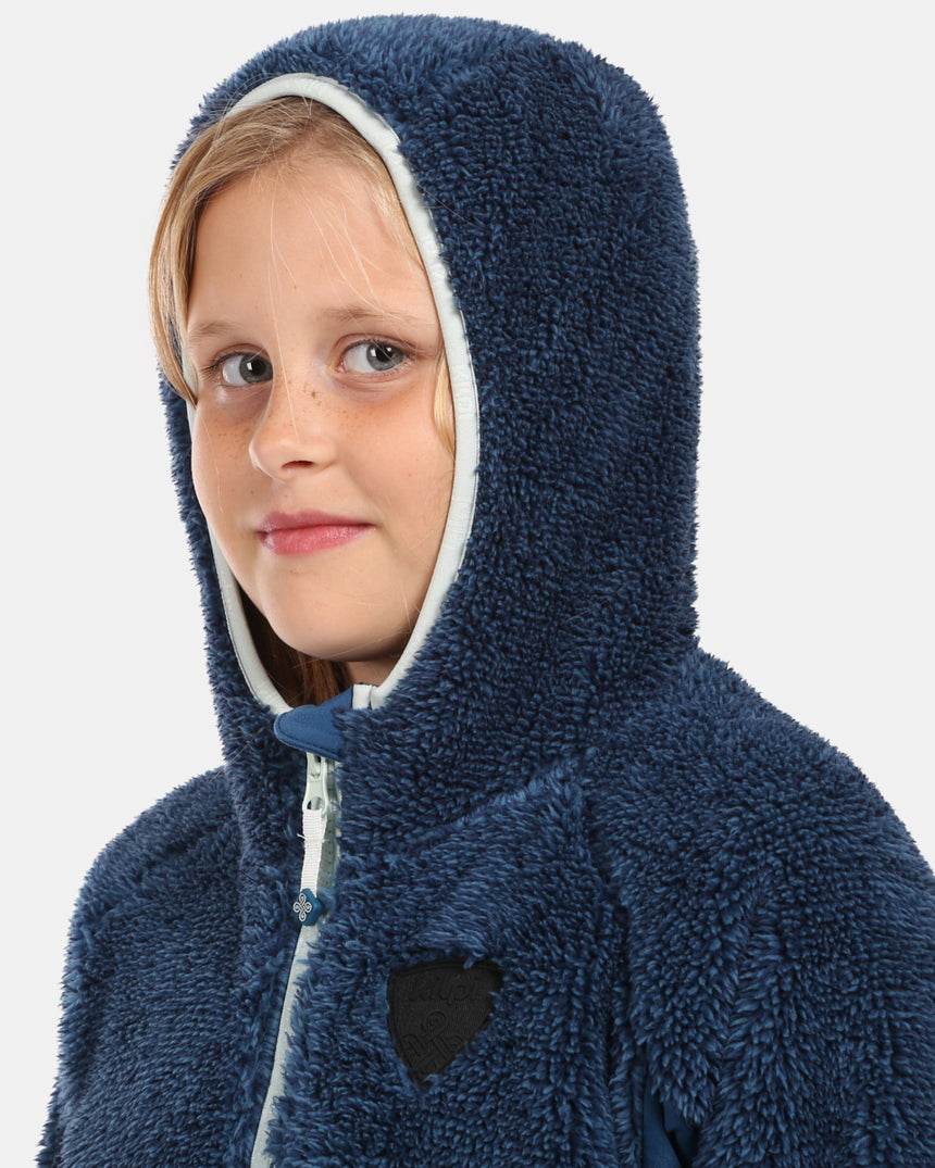 Sweat à capuche polaire poilu fille Kilpi NORKA-JG