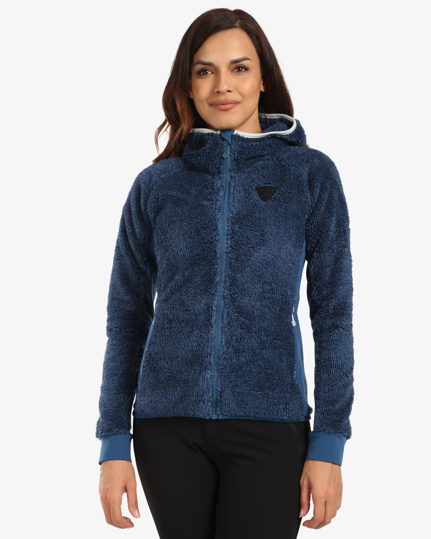Sweat à capuche polaire poilue femme Kilpi NORKA-W