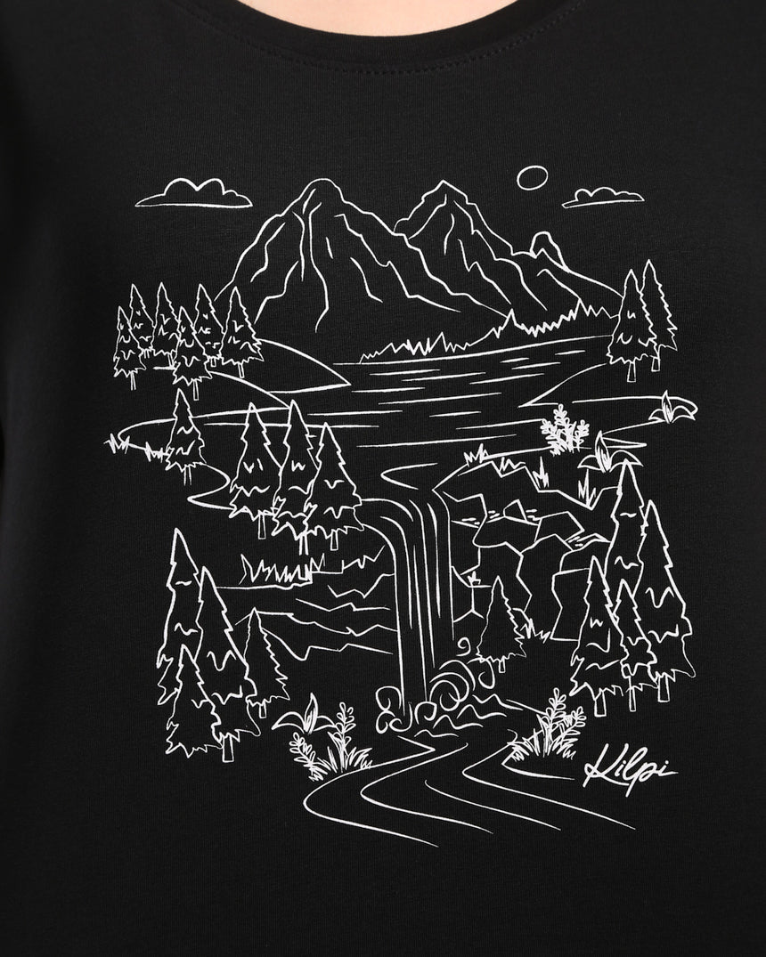 T-shirt en coton femme roane w Kilpi ROANE-W