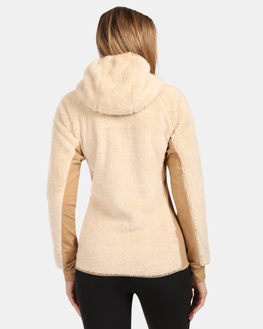 Sweat à capuche polaire poilue femme Kilpi NORKA-W