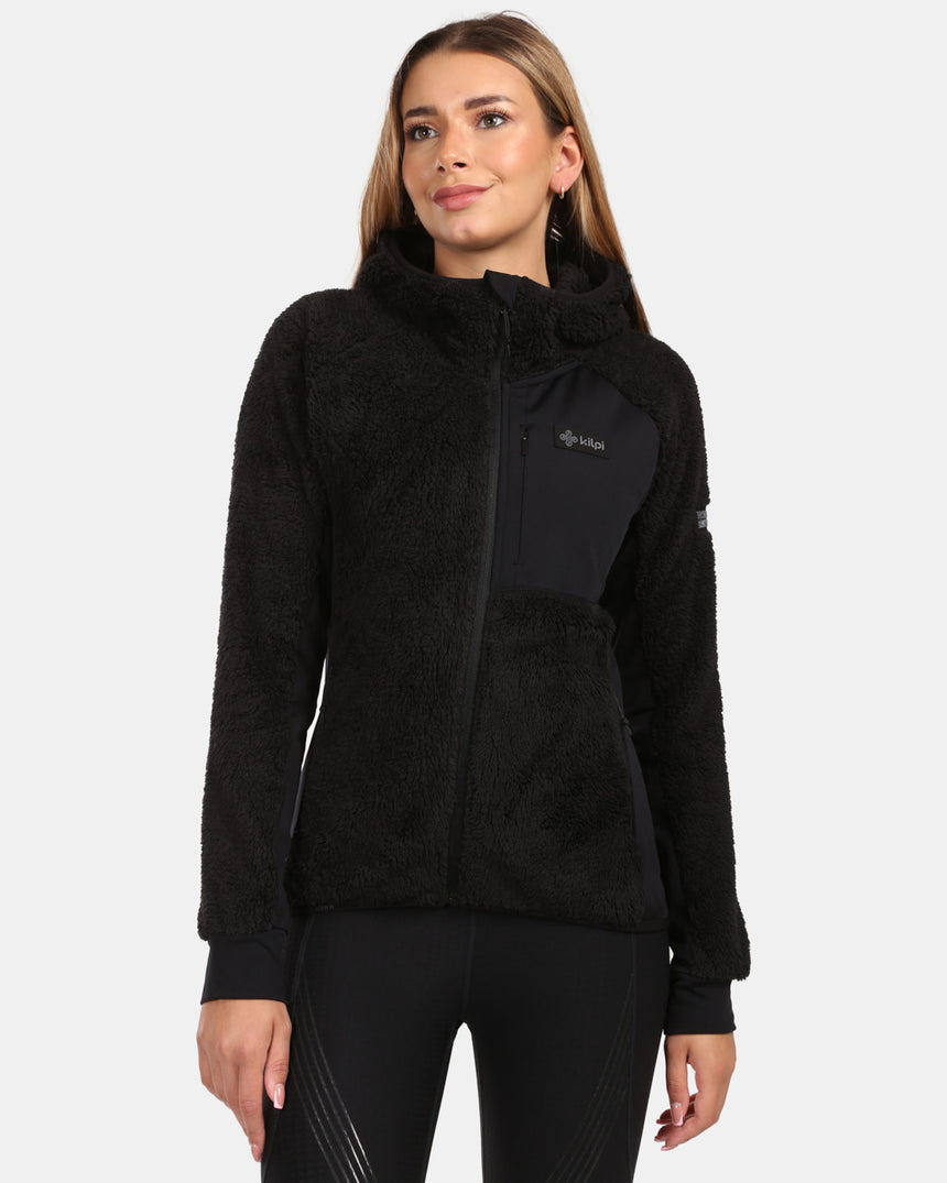 Sweat à capuche polaire poilue femme Kilpi NORKA-W