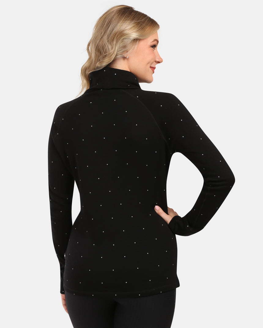 Sous-vêtement col roulé en laine mérinos pour femme Kilpi JANNU-W