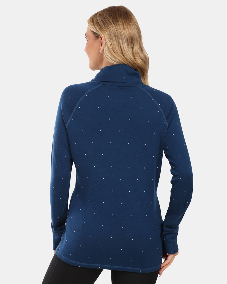 Sous-vêtement col roulé en laine mérinos pour femme Kilpi JANNU-W