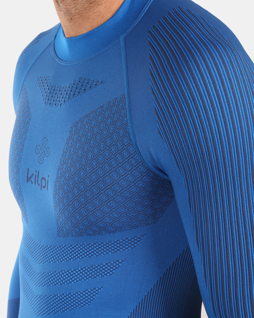 T-shirt thermique sans couture à manches longues pour hommes Kilpi NATHAN-M