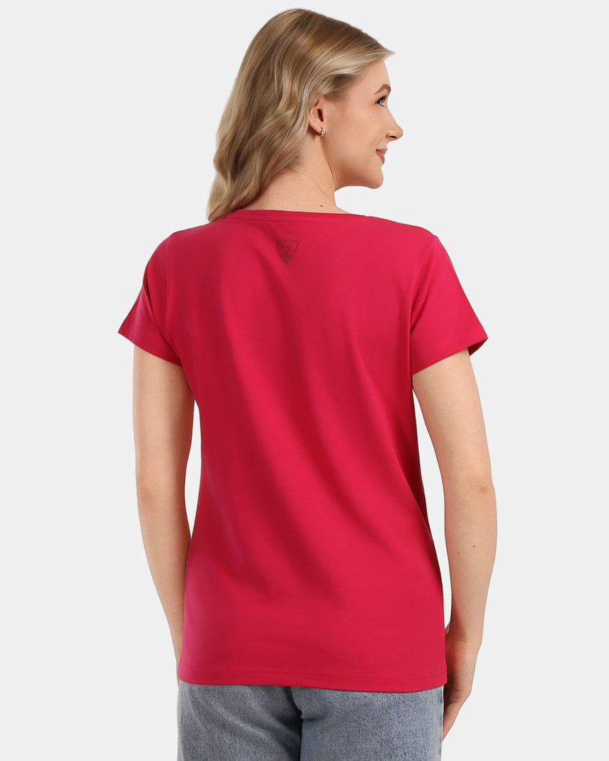T-shirt en coton pour femmes Kilpi PROMO-W