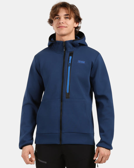 Sweat à capuche en coton pour style actif Kilpi OKAMPOS-M
