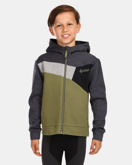 Sweat-shirt en coton garçon Kilpi PREDA-JB