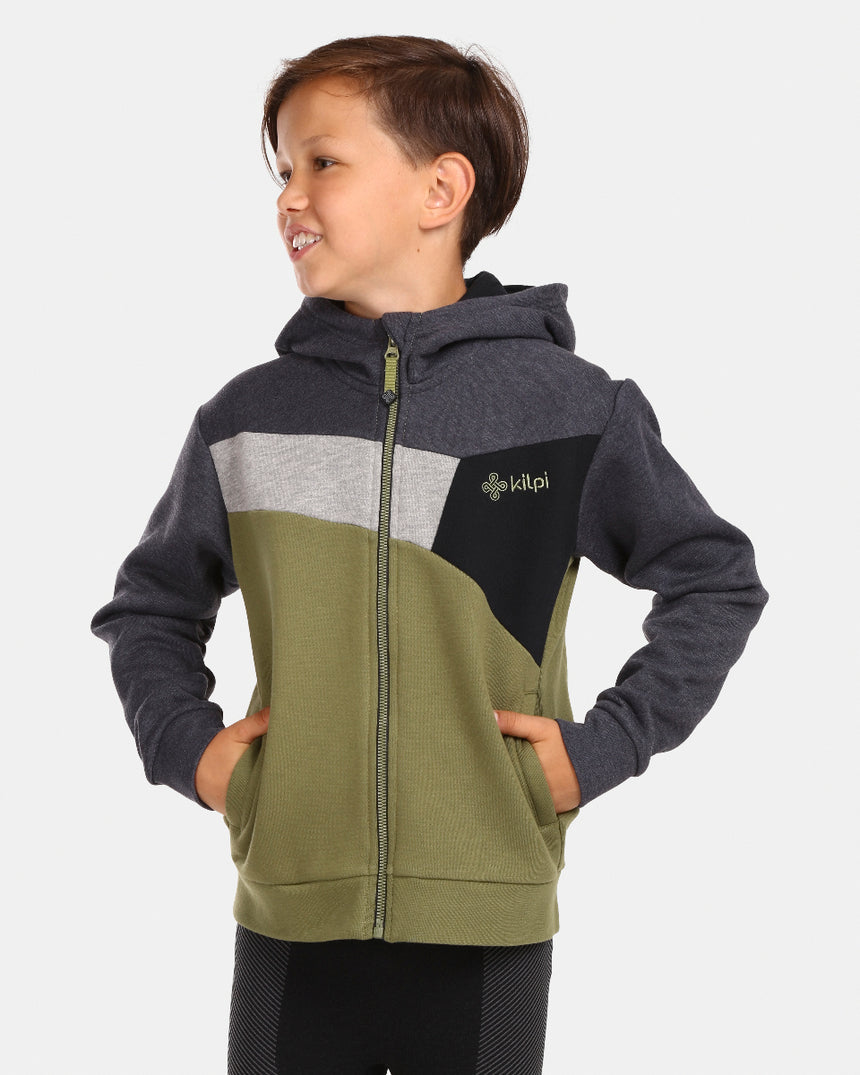 Sweat-shirt en coton garçon Kilpi PREDA-JB
