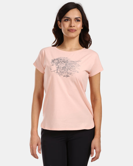 T-shirt en coton pour femmes Kilpi NELLIM-W