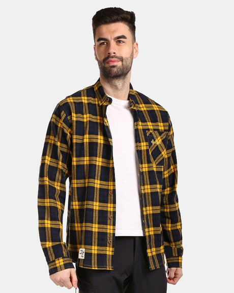 Chemise homme en flanelle de coton Kilpi FLANNY-M
