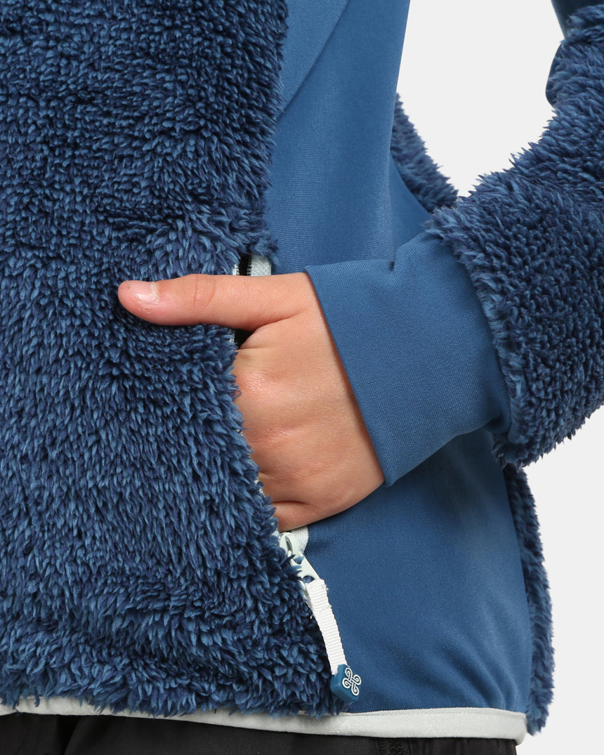 Sweat à capuche polaire poilu fille Kilpi NORKA-JG
