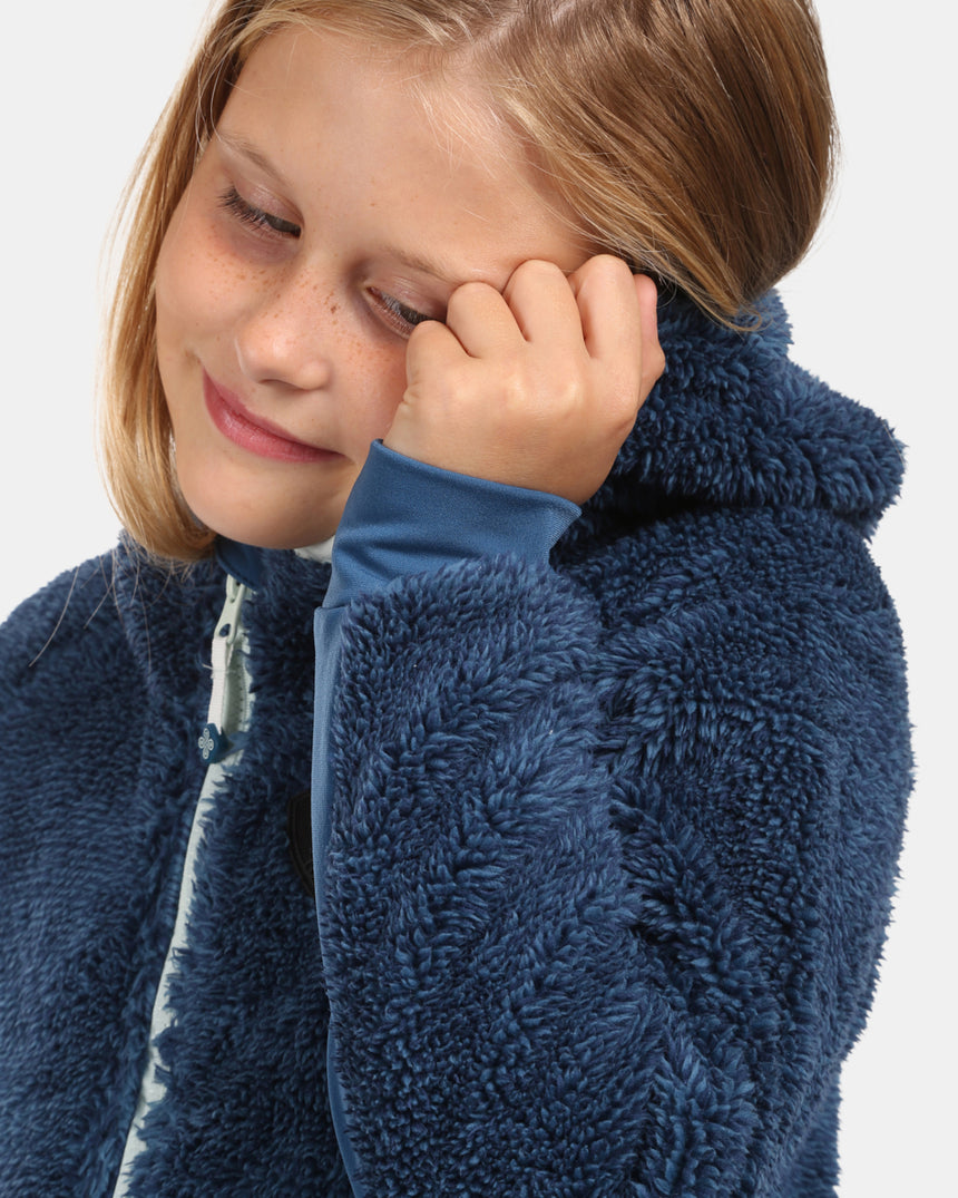 Sweat à capuche polaire poilu fille Kilpi NORKA-JG