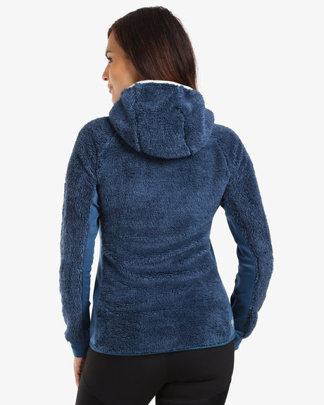 Sweat à capuche polaire poilue femme Kilpi NORKA-W