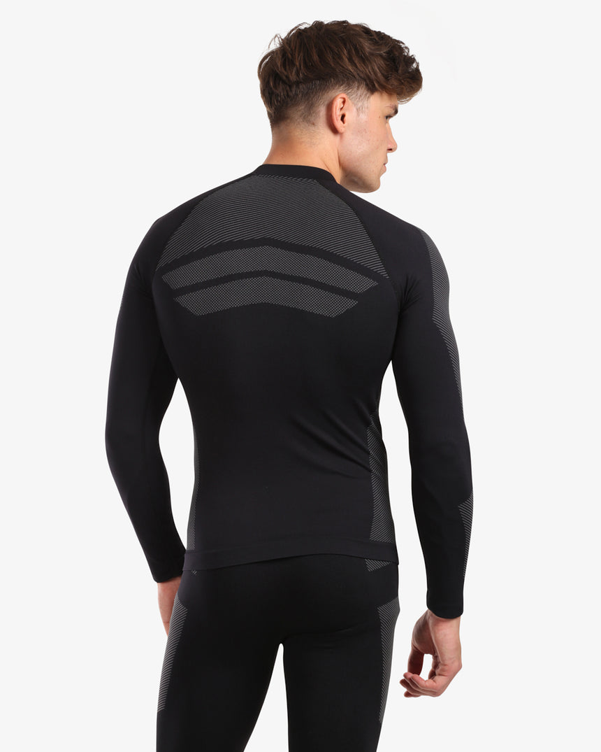 T-shirt thermique sans couture à manches longues pour hommes Kilpi NATHAN-M