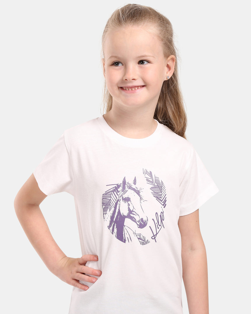 T-shirt en coton fille Kilpi MALGA-JG