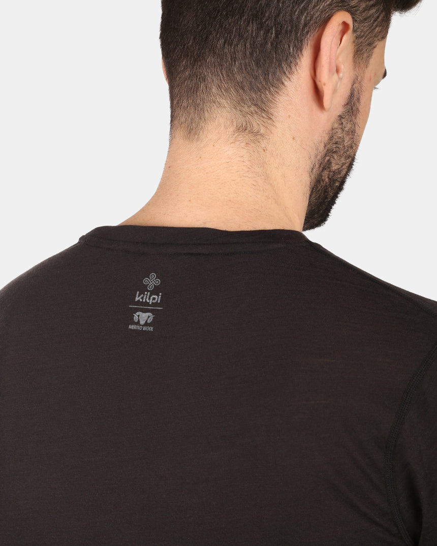 T-shirt en laine mérinos pour hommes Kilpi SLOPER-M