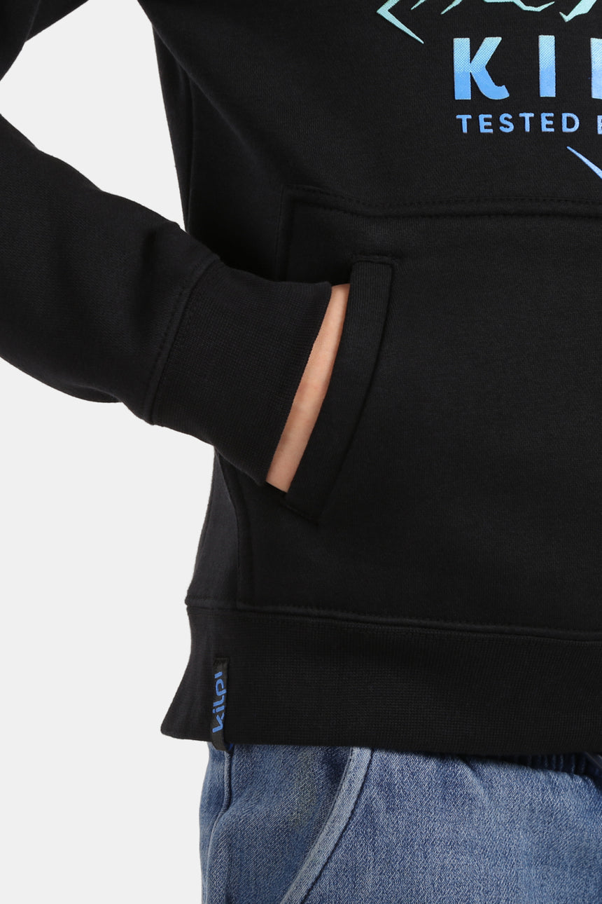 Sweat à capuche en coton garçon Kilpi NORTHEN-JB
