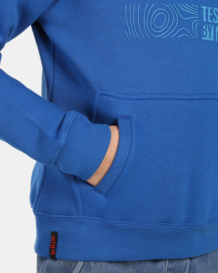 Sweat à capuche en coton garçon Kilpi NORTHEN-JB