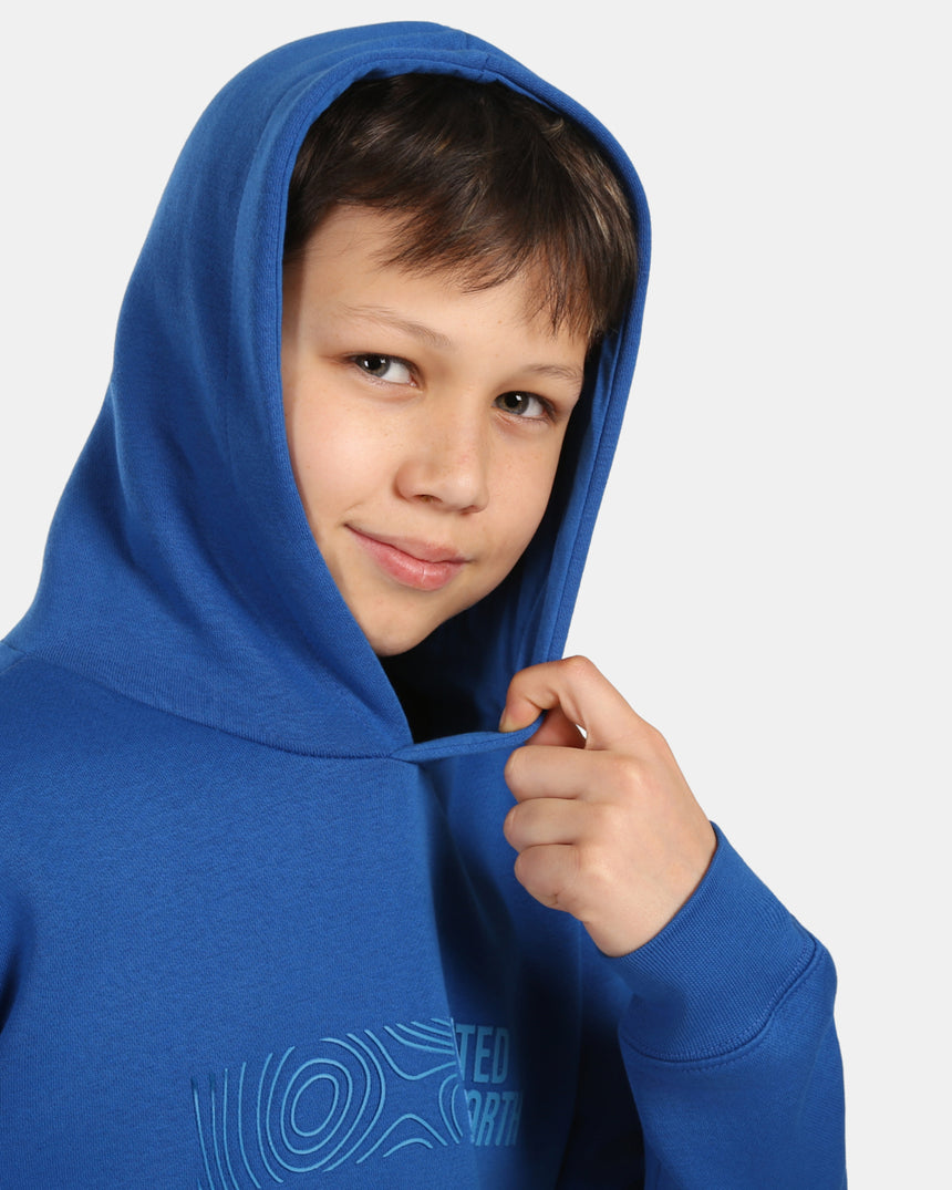 Sweat à capuche en coton garçon Kilpi NORTHEN-JB