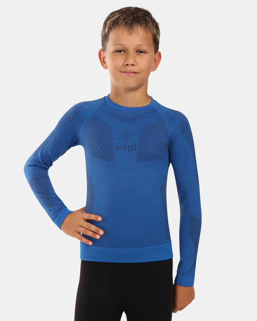 T-shirt thermique manches longues sans couture garçon Kilpi NATHAN-JB