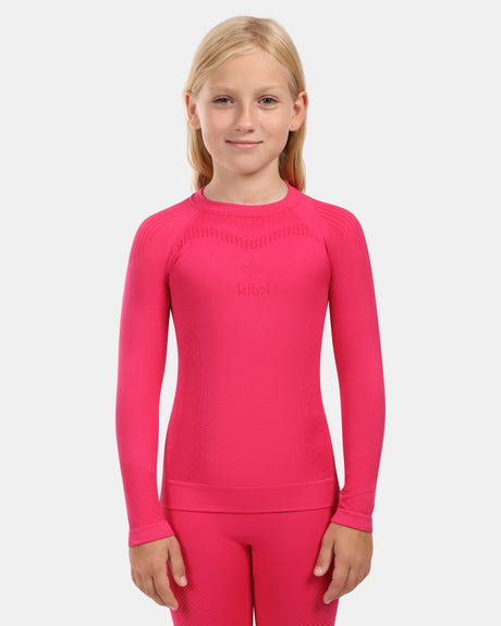 T-shirt thermique sans couture à manches longues fille Kilpi CAROL-JG