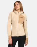 Sweat à capuche polaire poilue femme Kilpi NORKA-W