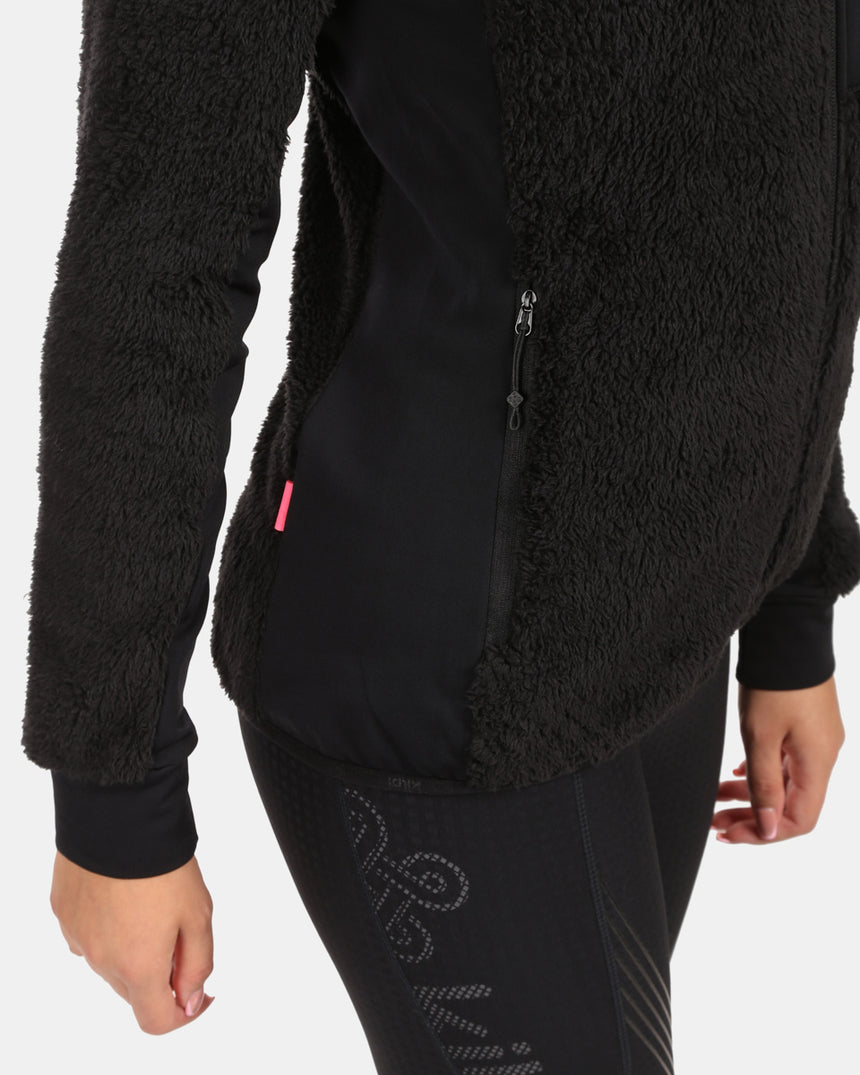 Sweat à capuche polaire poilue femme Kilpi NORKA-W
