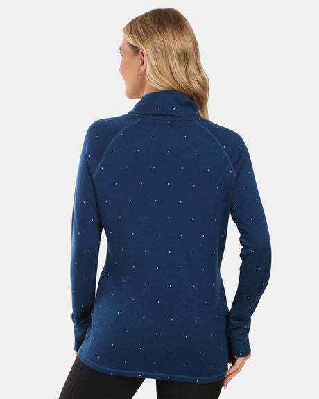Sous-vêtement col roulé en laine mérinos pour femme Kilpi JANNU-W