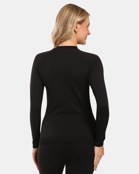 T-shirt thermique sans couture à manches longues pour femme Kilpi CAROL-W
