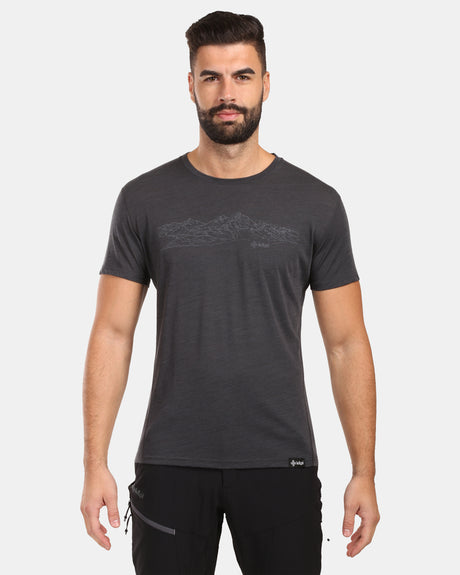 T-shirt en laine mérinos pour hommes Kilpi SLOPER-M