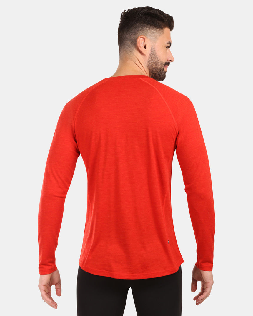 Sous-vêtement homme manches longues en laine mérinos Kilpi MAVORA TOP-M